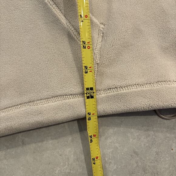 Oner Active Women Size Medium Fleece Oversized Pullover Hoodie in Sand Beige - Picture 7 of 9